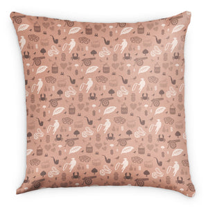 Virginia Square Pillow -  -  - Knotty Tie Co.