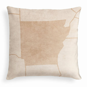 Arkansas Square Pillow - Velvet -  - Knotty Tie Co.