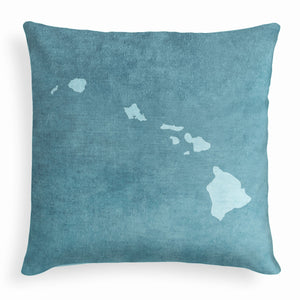 Hawaii Square Pillow - Velvet -  - Knotty Tie Co.