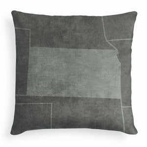 Kansas Square Pillow - Velvet -  - Knotty Tie Co.