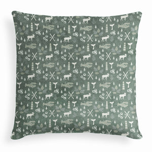 Maine Square Pillow -  -  - Knotty Tie Co.