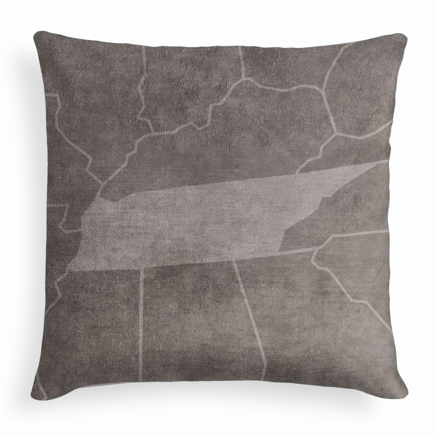 Tennessee Square Pillow - Velvet -  - Knotty Tie Co.
