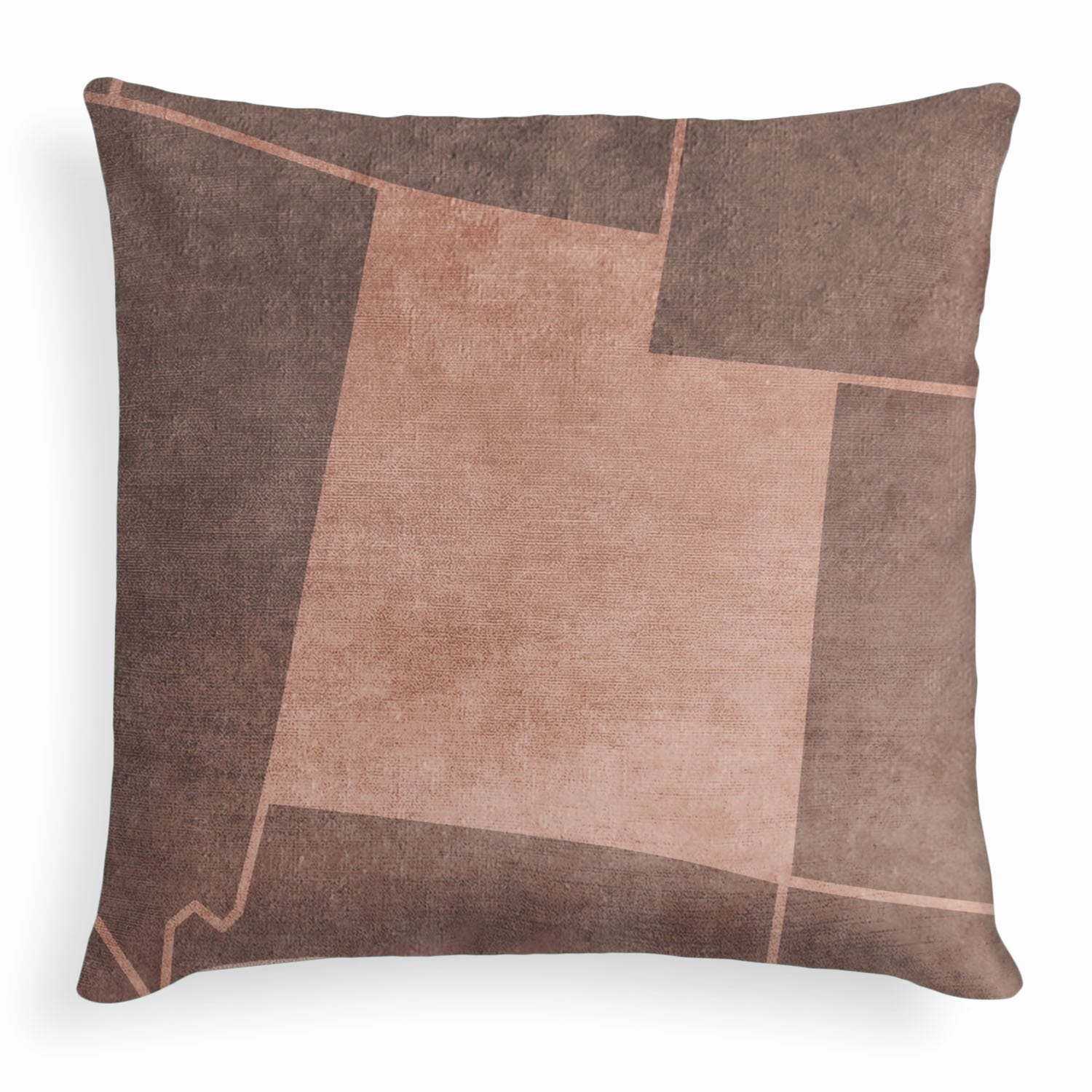 Utah Square Pillow - Velvet -  - Knotty Tie Co.