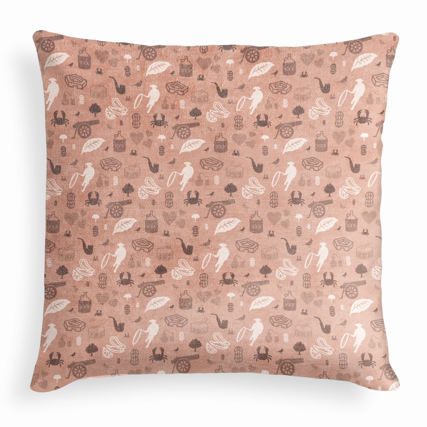 Virginia Square Pillow -  -  - Knotty Tie Co.