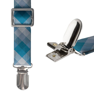 Squared Away Plaid Suspenders -  -  - Knotty Tie Co.