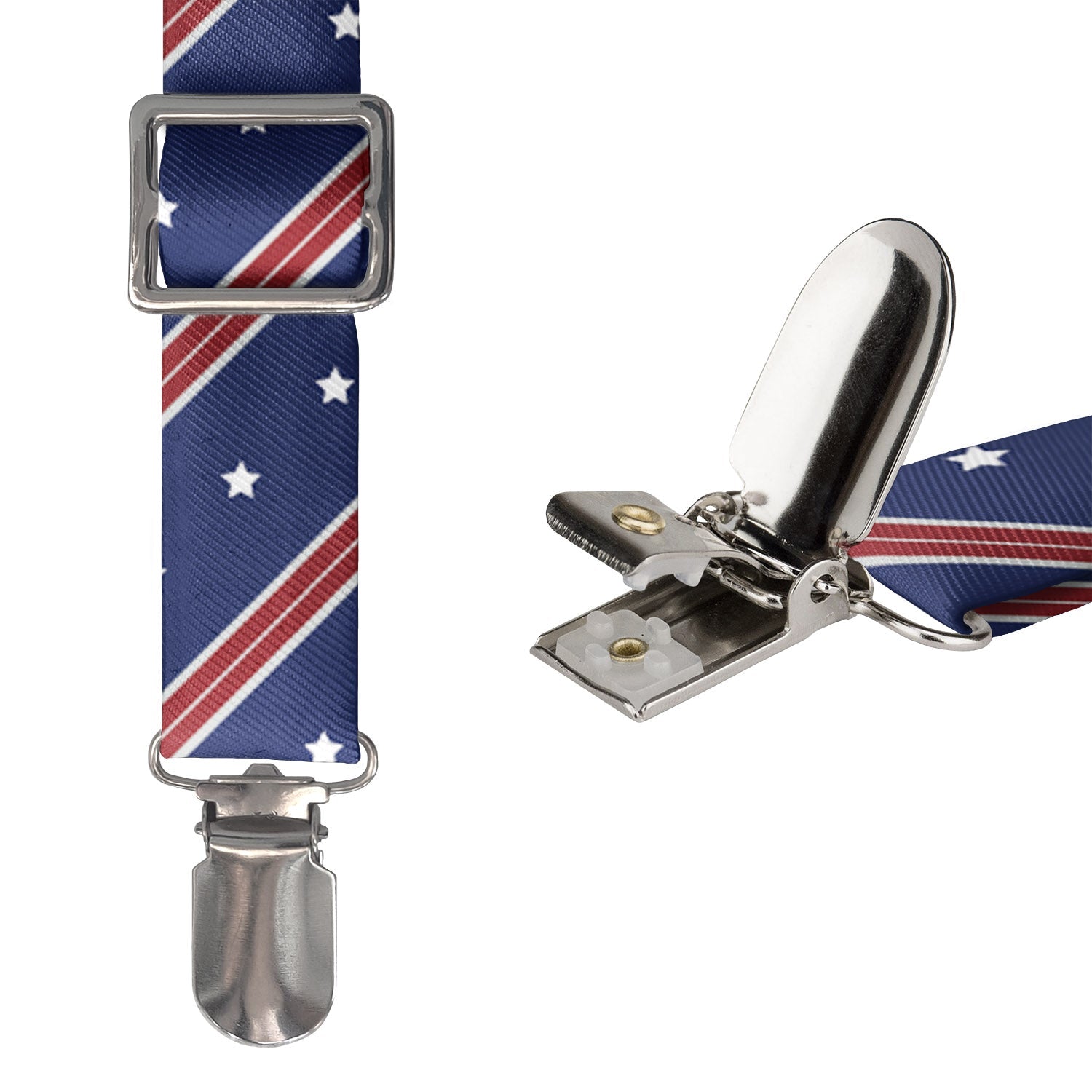 Star Spangled Suspenders -  -  - Knotty Tie Co.