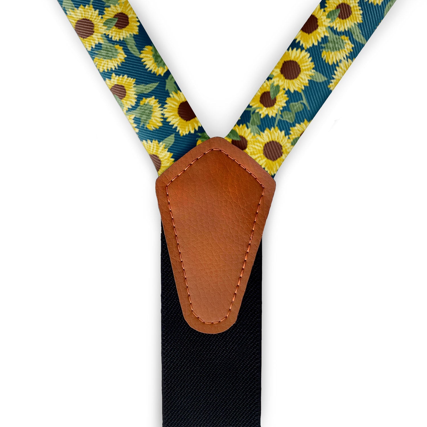 Sunflower Floral Suspenders -  -  - Knotty Tie Co.