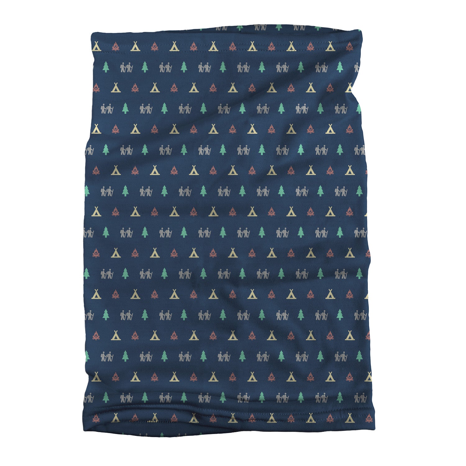 Camping With Friends Neck Gaiter -  -  - Knotty Tie Co.