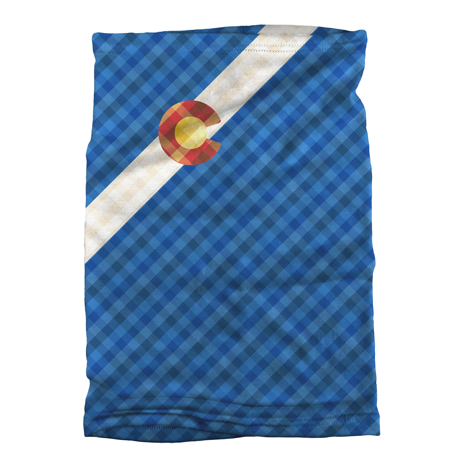 Colorado Gingham Neck Gaiter - Regular - Knotty Tie Co.