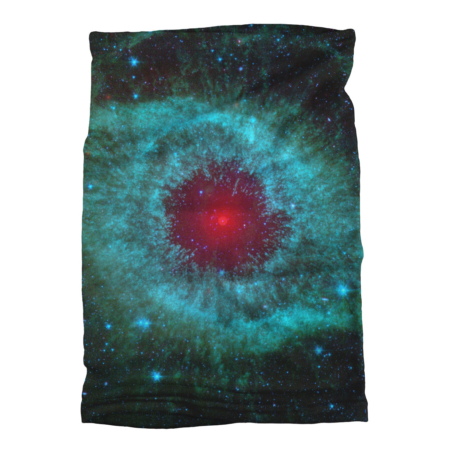 Cosmic Starlet Neck Gaiter - Flat Table Lay - Knotty Tie Co.