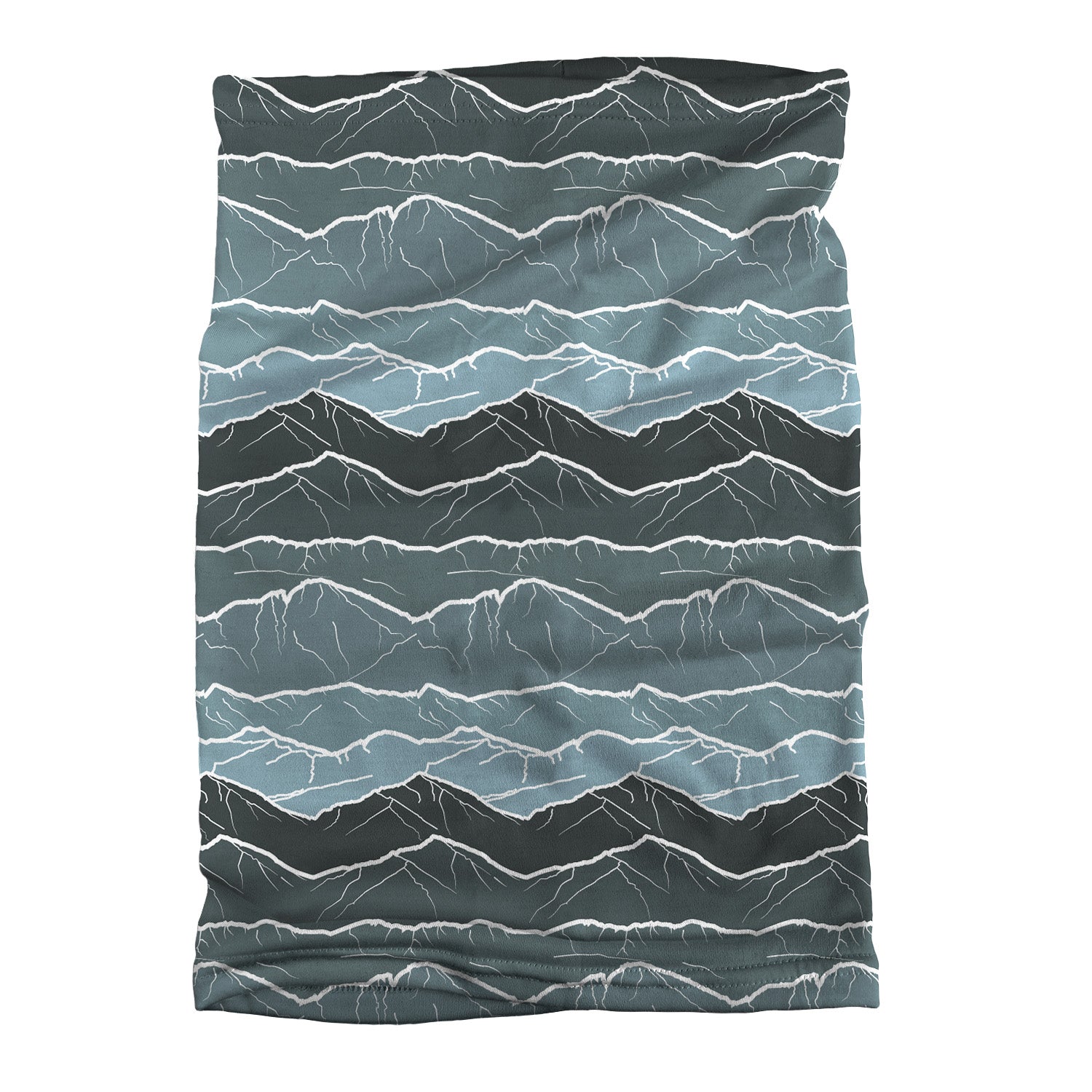 Front Range Neck Gaiter - Flat Table Lay - Knotty Tie Co.