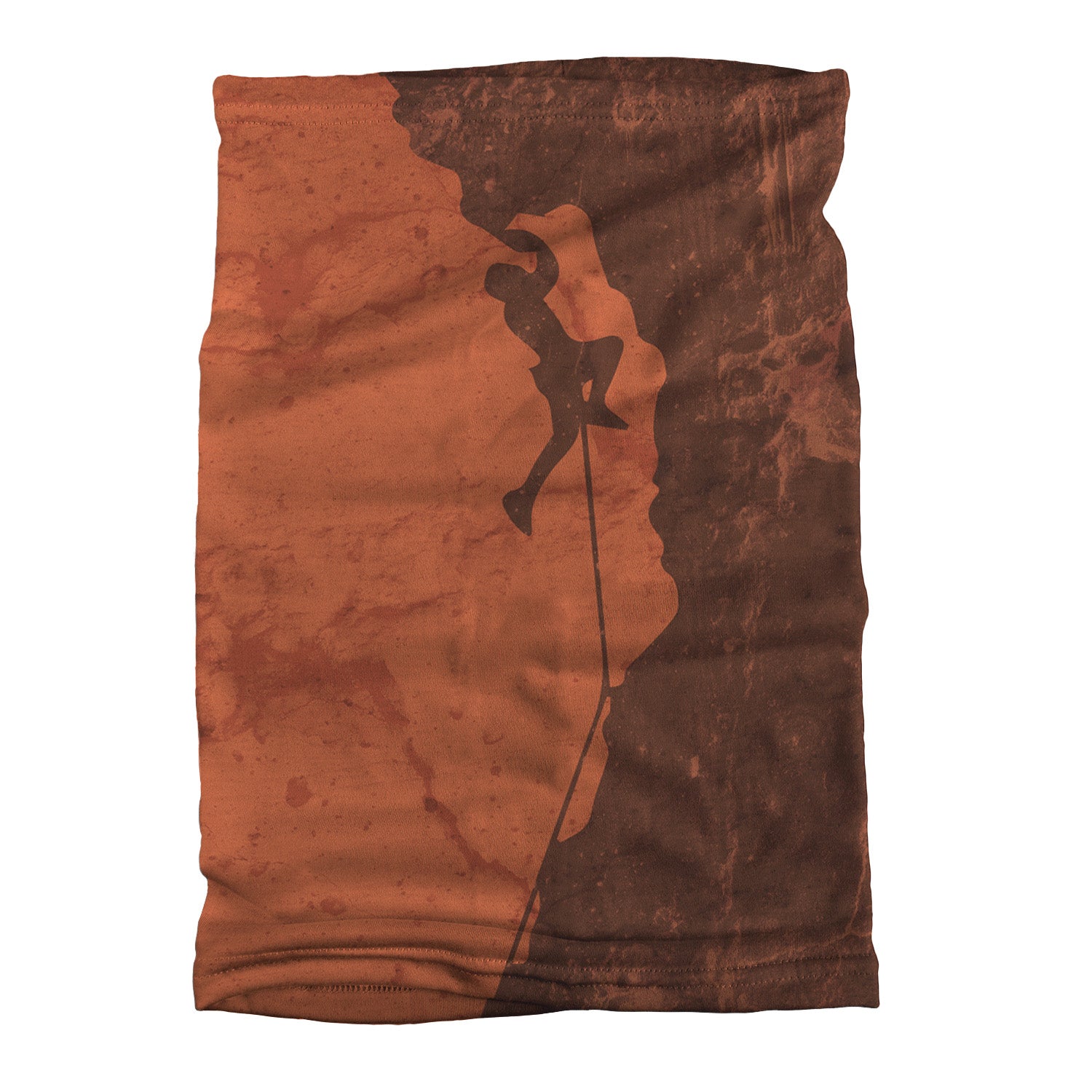 Red Rock Climber Neck Gaiter - Flat Table Lay - Knotty Tie Co.
