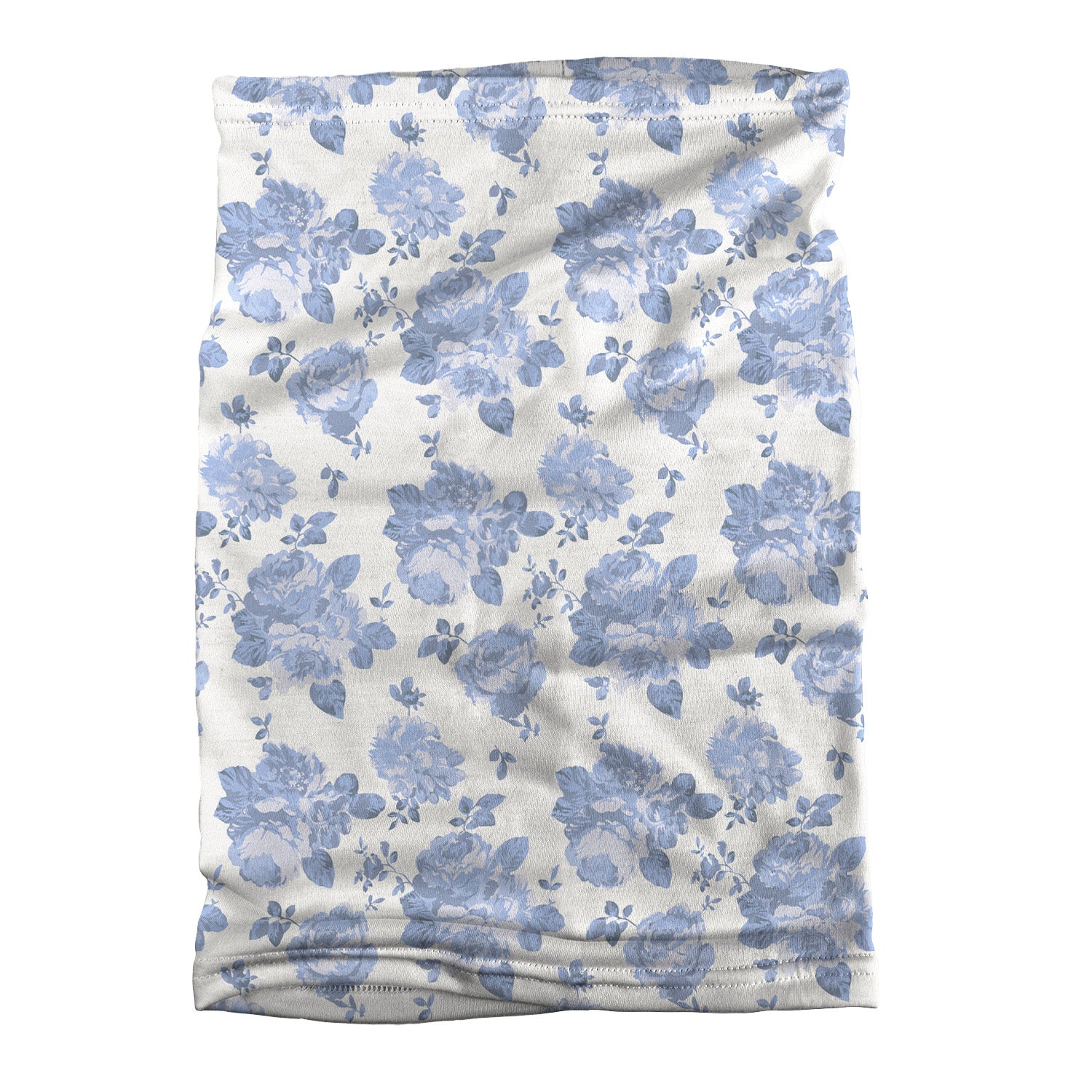 Sylvan Floral Neck Gaiter - Flat Table Lay - Knotty Tie Co.