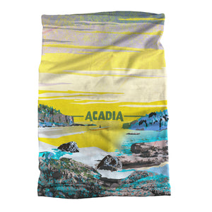 Acadia National Park Abstract Neck Gaiter -  -  - Knotty Tie Co.