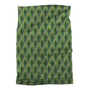 Evergreen Forest Neck Gaiter -  -  - Knotty Tie Co.