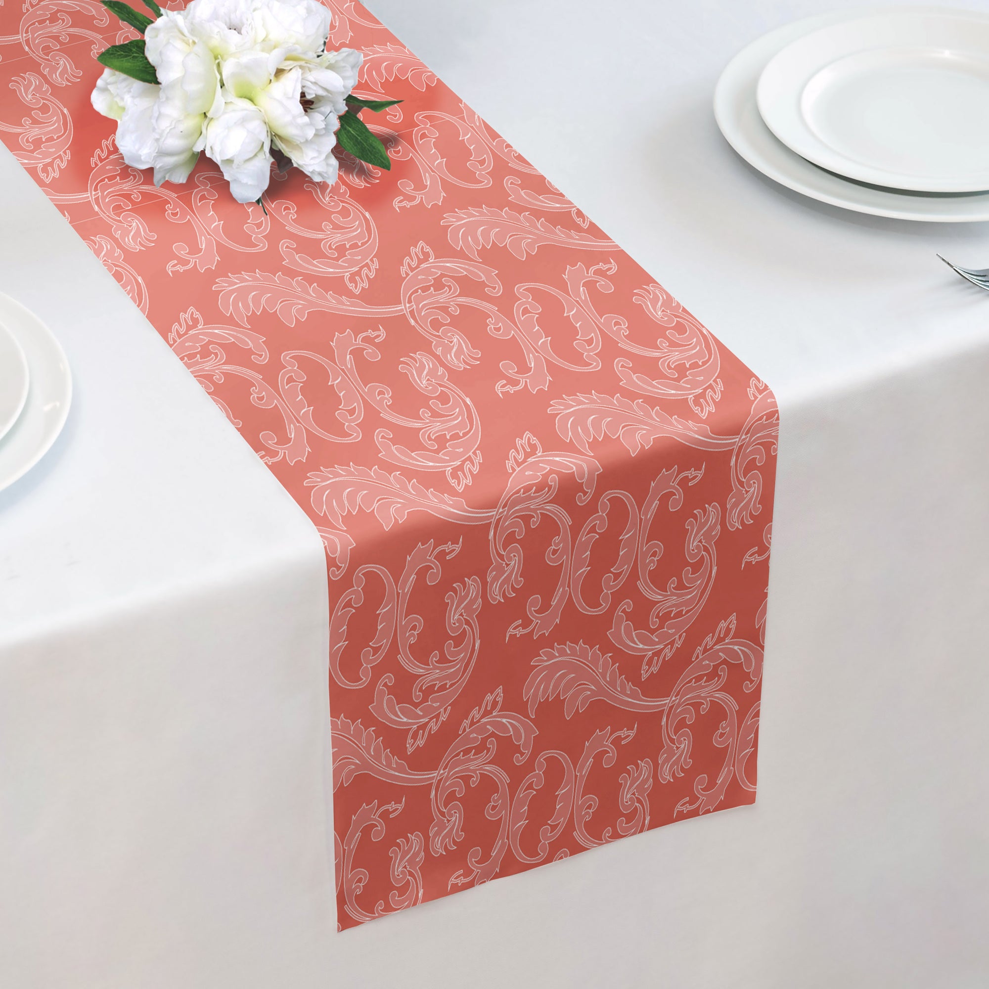 Adorned Paisley Table Runner -  -  - Knotty Tie Co.