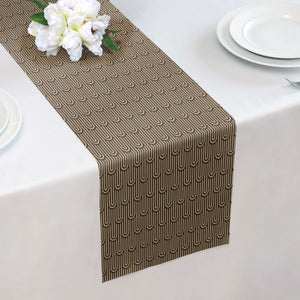 Deco Curves Table Runner -  -  - Knotty Tie Co.