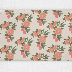 Citrus Floral Table Runner -  -  - Knotty Tie Co.