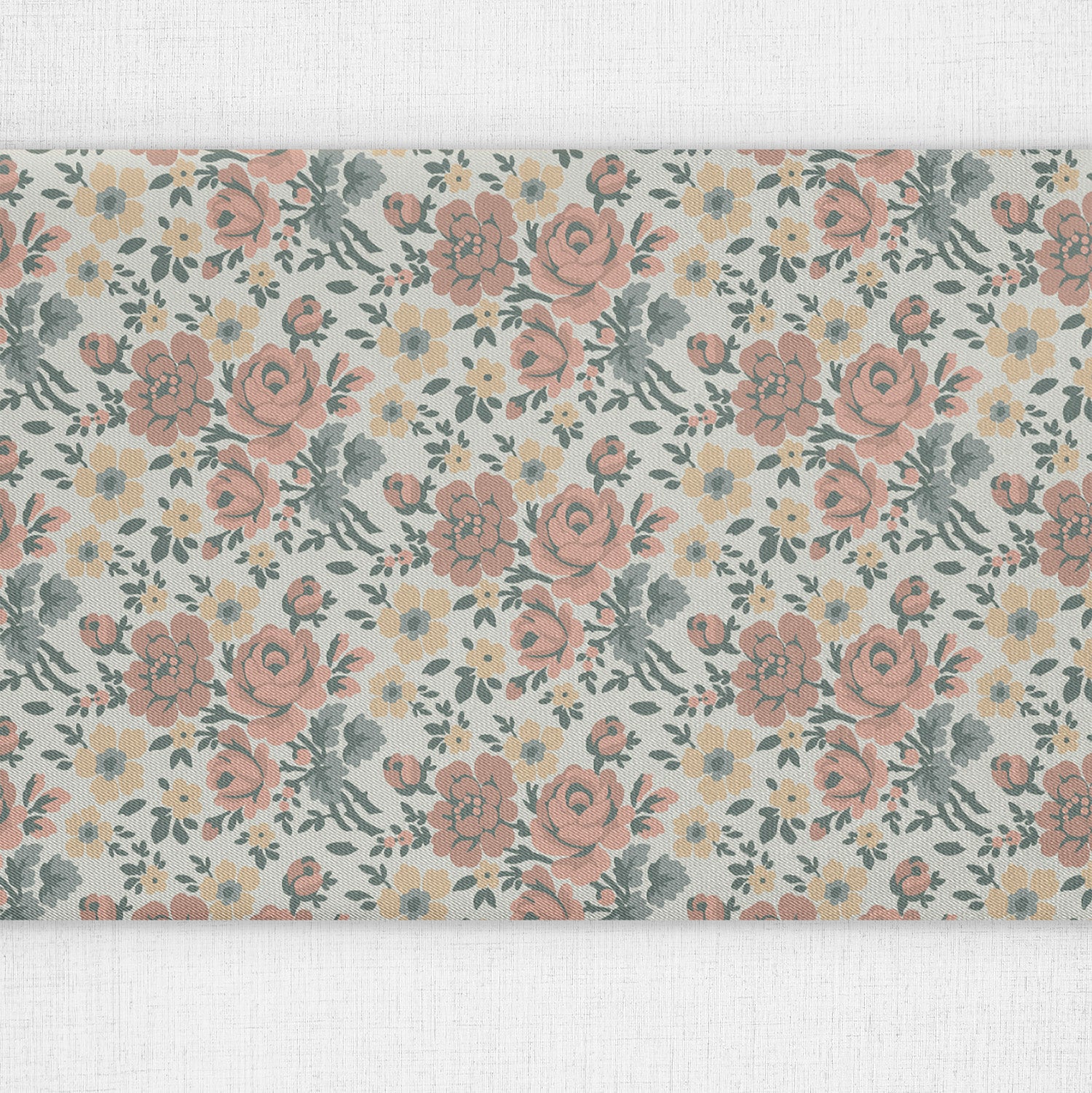 Cooper Floral Table Runner -  -  - Knotty Tie Co.