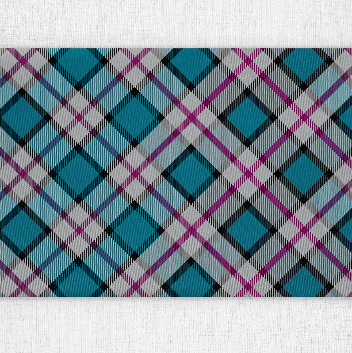 Harrison Plaid Table Runner -  -  - Knotty Tie Co.