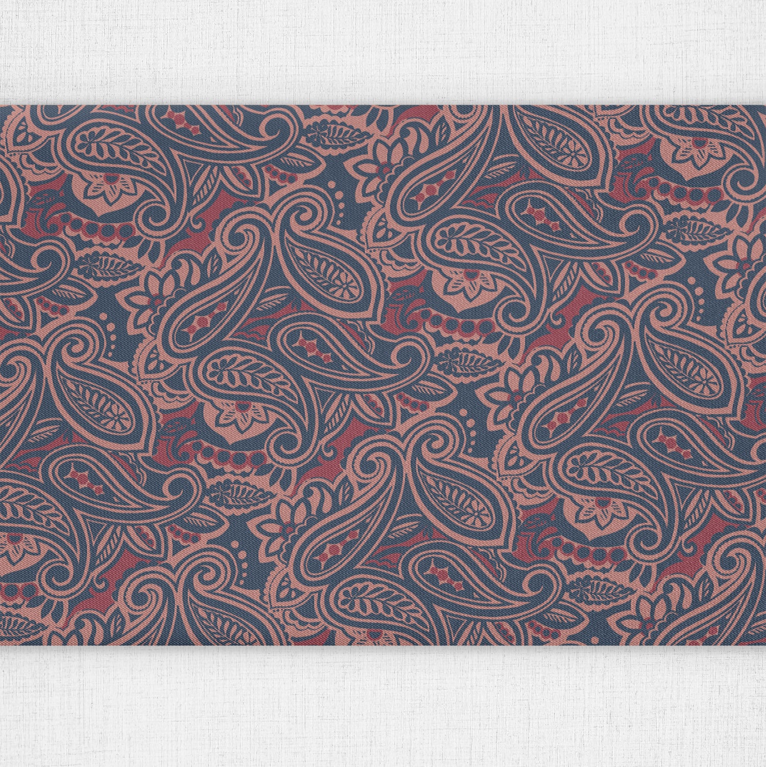 Rustica Paisley Table Runner -  -  - Knotty Tie Co.