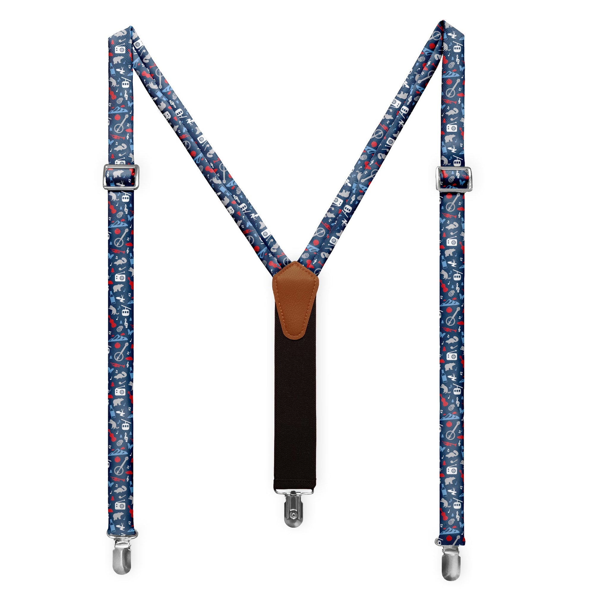 Tennessee State Heritage Suspenders -  -  - Knotty Tie Co.