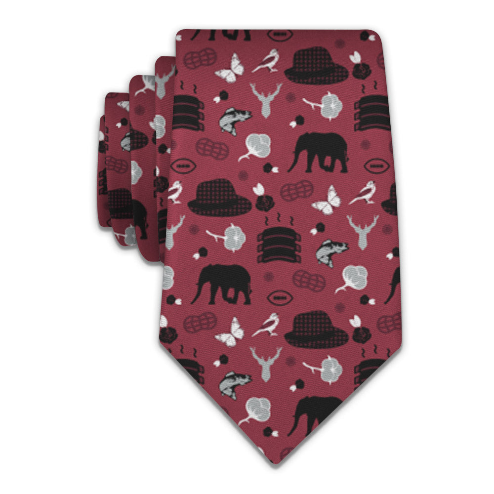 Alabama State Heritage Necktie -  -  - Knotty Tie Co.