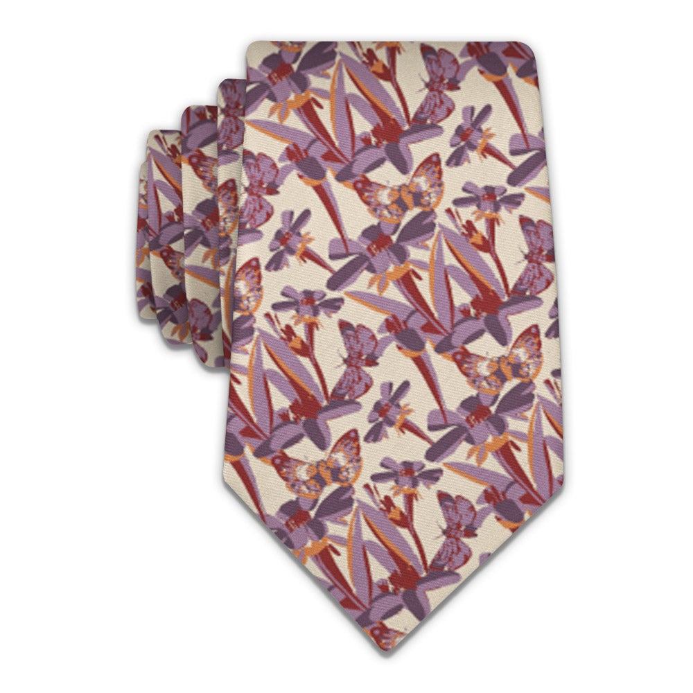 Butterfly Floral Necktie - Knotty 2.75" -  - Knotty Tie Co.