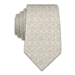 Crystalline Geometric Necktie - Knotty 2.75" -  - Knotty Tie Co.