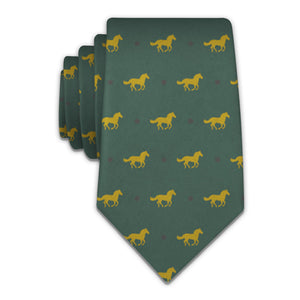 Derby Horses Necktie - Knotty 2.75" -  - Knotty Tie Co.