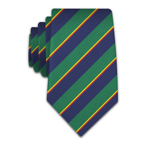 Federal Stripe Necktie - Knotty 2.75" -  - Knotty Tie Co.