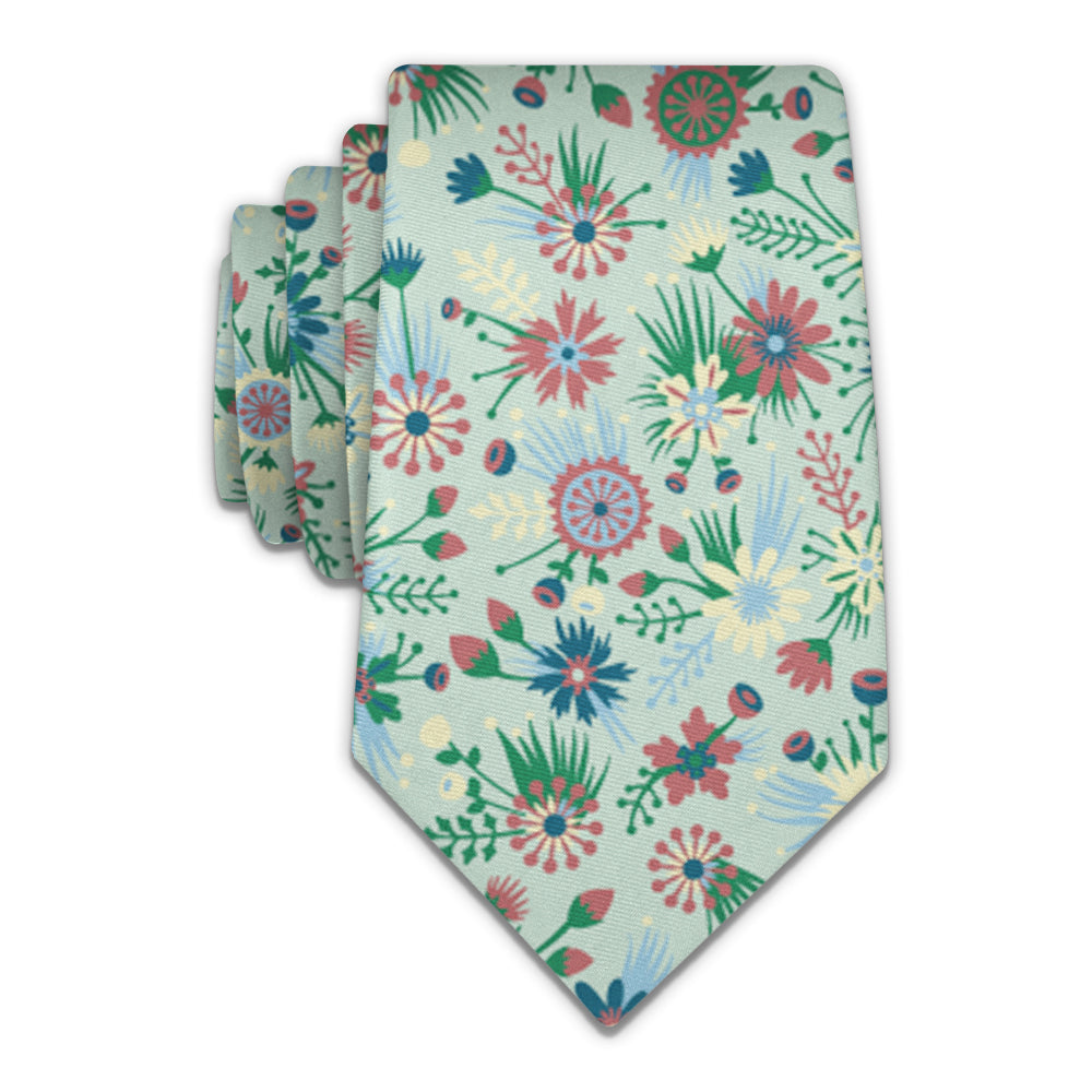 Freesia Floral Necktie - Knotty 2.75" -  - Knotty Tie Co.