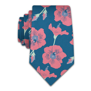 Happy Hibiscus Necktie -  -  - Knotty Tie Co.