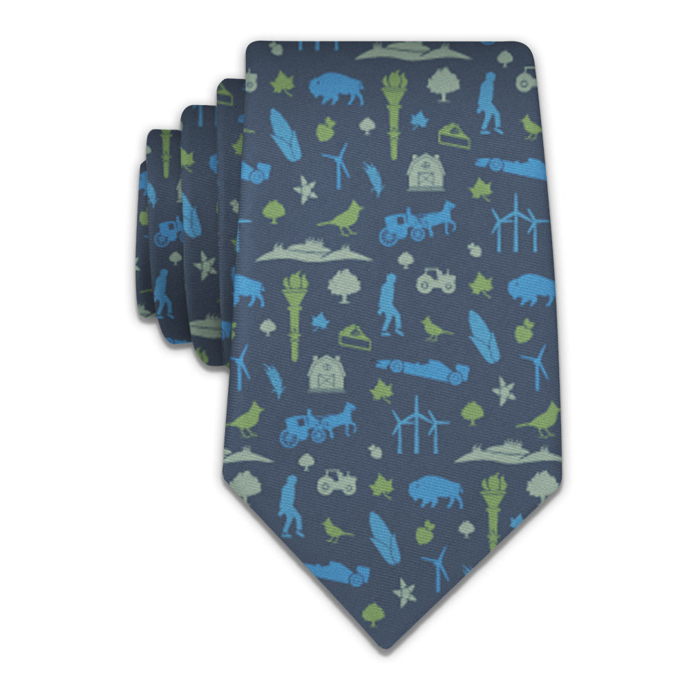 Indiana State Heritage Necktie -  -  - Knotty Tie Co.