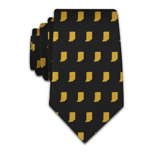 Indiana State Outline Necktie - Knotty 2.75" -  - Knotty Tie Co.