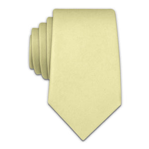 Solid KT Light Yellow Necktie - Knotty 2.75" -  - Knotty Tie Co.