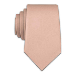 Solid KT Peach Necktie - Knotty 2.75" -  - Knotty Tie Co.