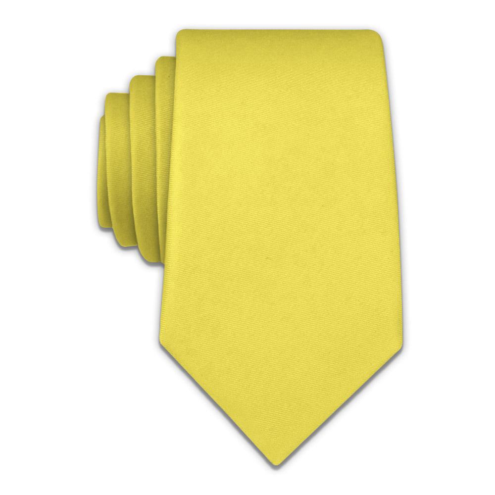 Solid KT Yellow Necktie - Knotty 2.75" -  - Knotty Tie Co.