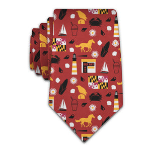 Maryland State Heritage Necktie -  -  - Knotty Tie Co.