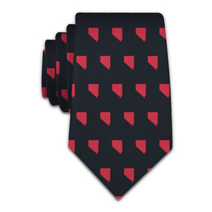 Nevada State Outline Necktie - Knotty 2.75" -  - Knotty Tie Co.