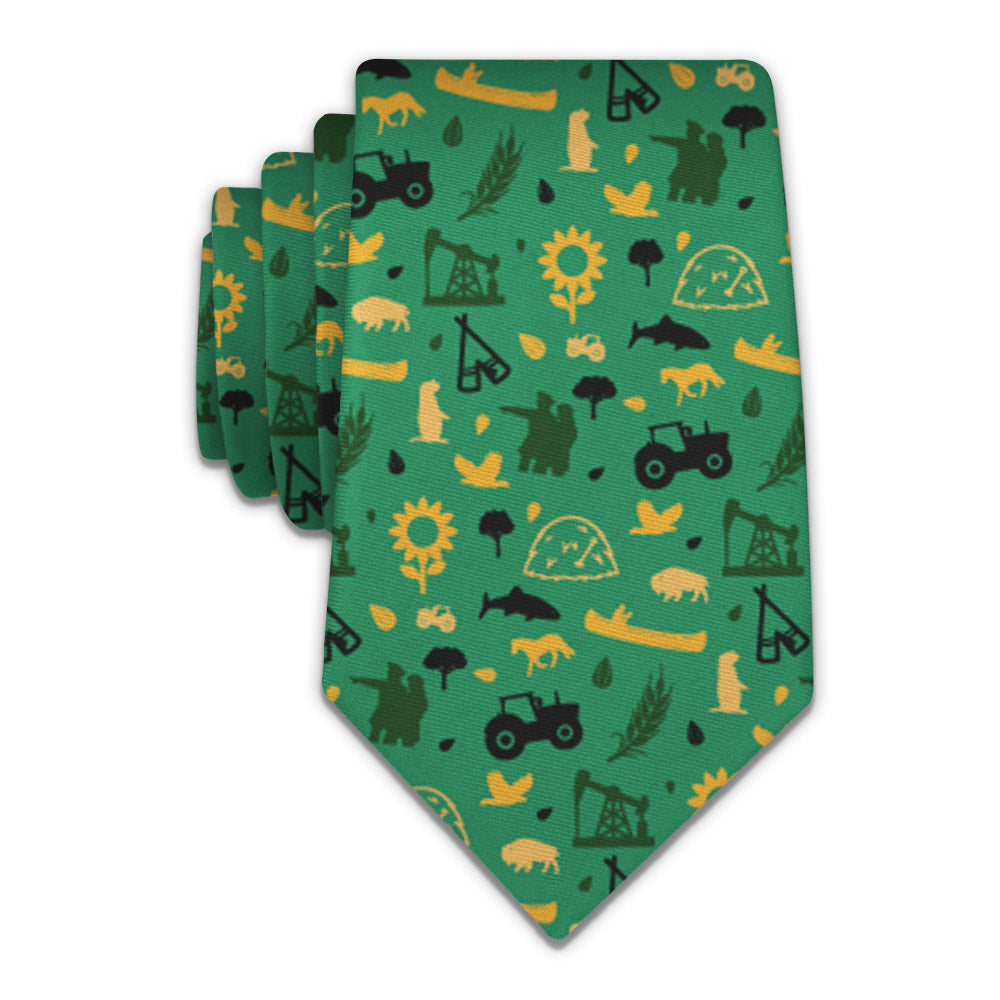 North Dakota State Heritage Necktie -  -  - Knotty Tie Co.