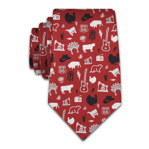 Oklahoma State Heritage Necktie - Knotty 2.75" -  - Knotty Tie Co.
