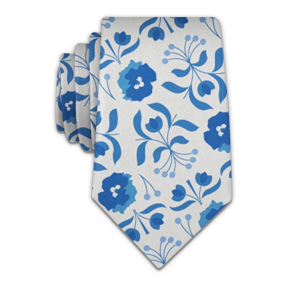 Poppy Floral Necktie - Knotty 2.75" -  - Knotty Tie Co.
