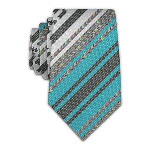 Serape Stripe Necktie - Knotty 2.75" -  - Knotty Tie Co.