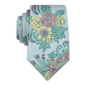 Tattoo Floral Necktie - Knotty 2.75" -  - Knotty Tie Co.