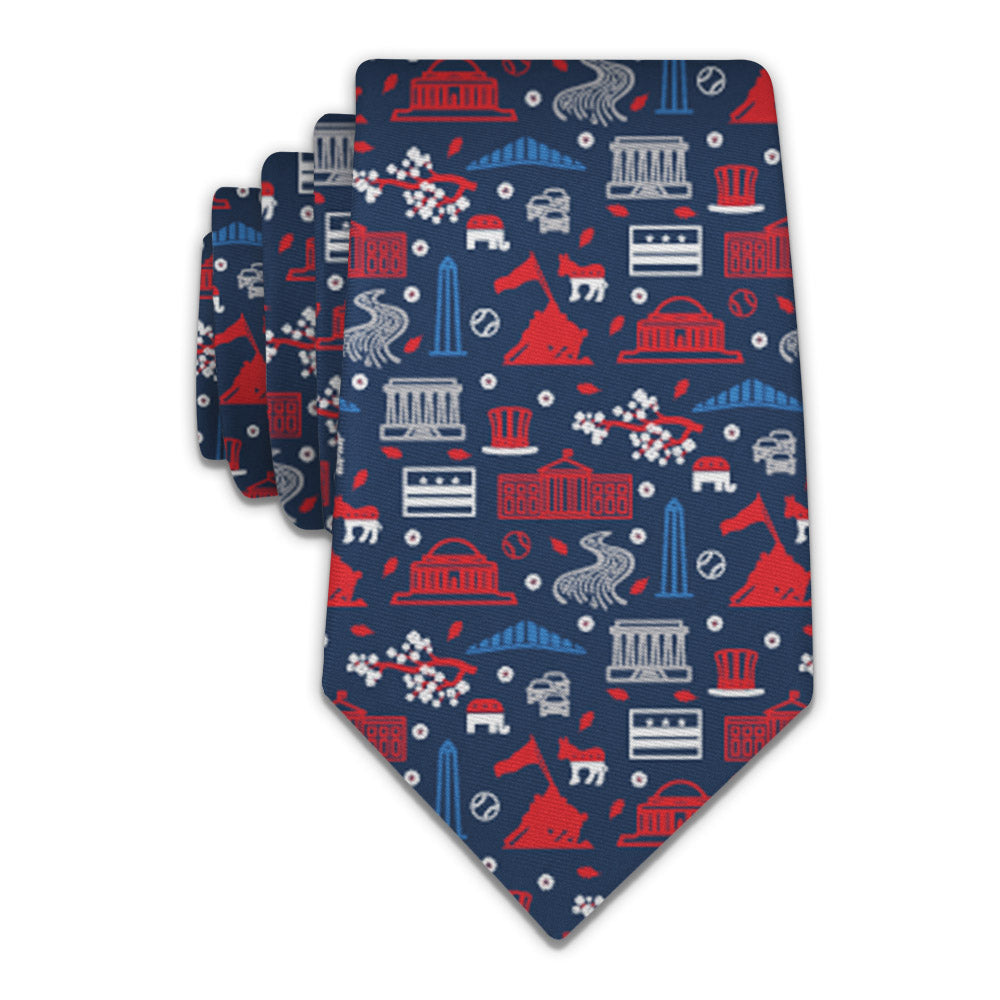 Washington DC Heritage Necktie -  -  - Knotty Tie Co.