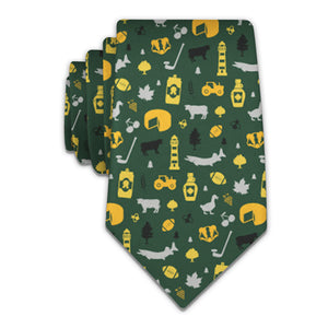Wisconsin State Heritage Necktie - Knotty 2.75" -  - Knotty Tie Co.