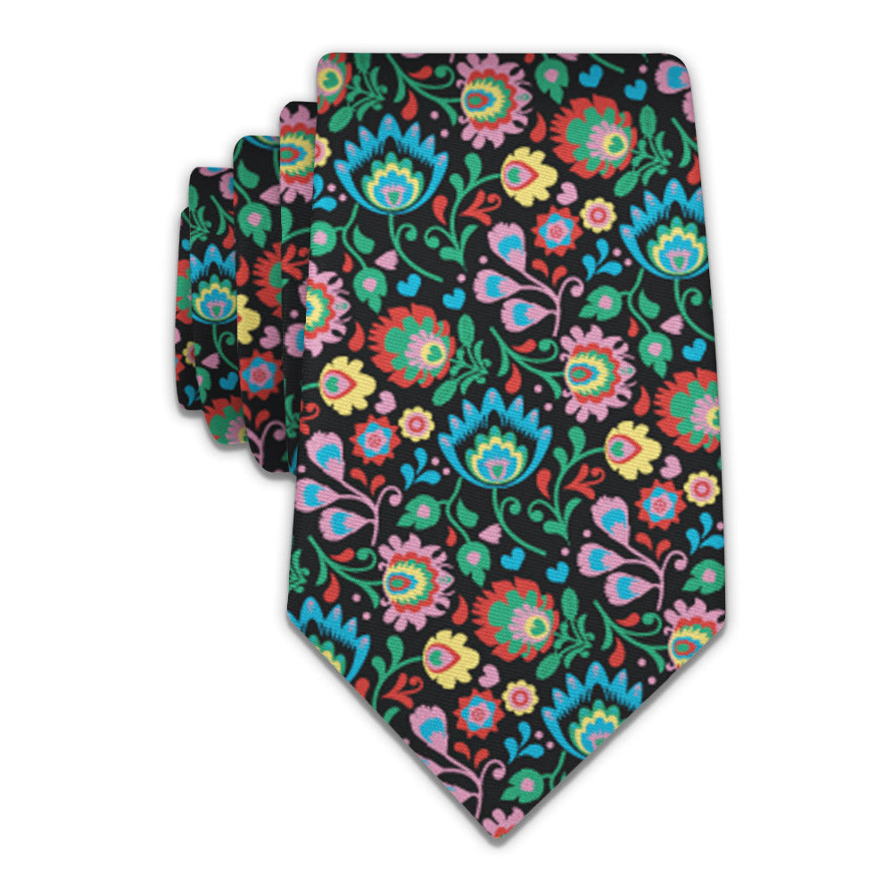 Electric Daisy Floral Necktie - Knotty 2.75" -  - Knotty Tie Co.
