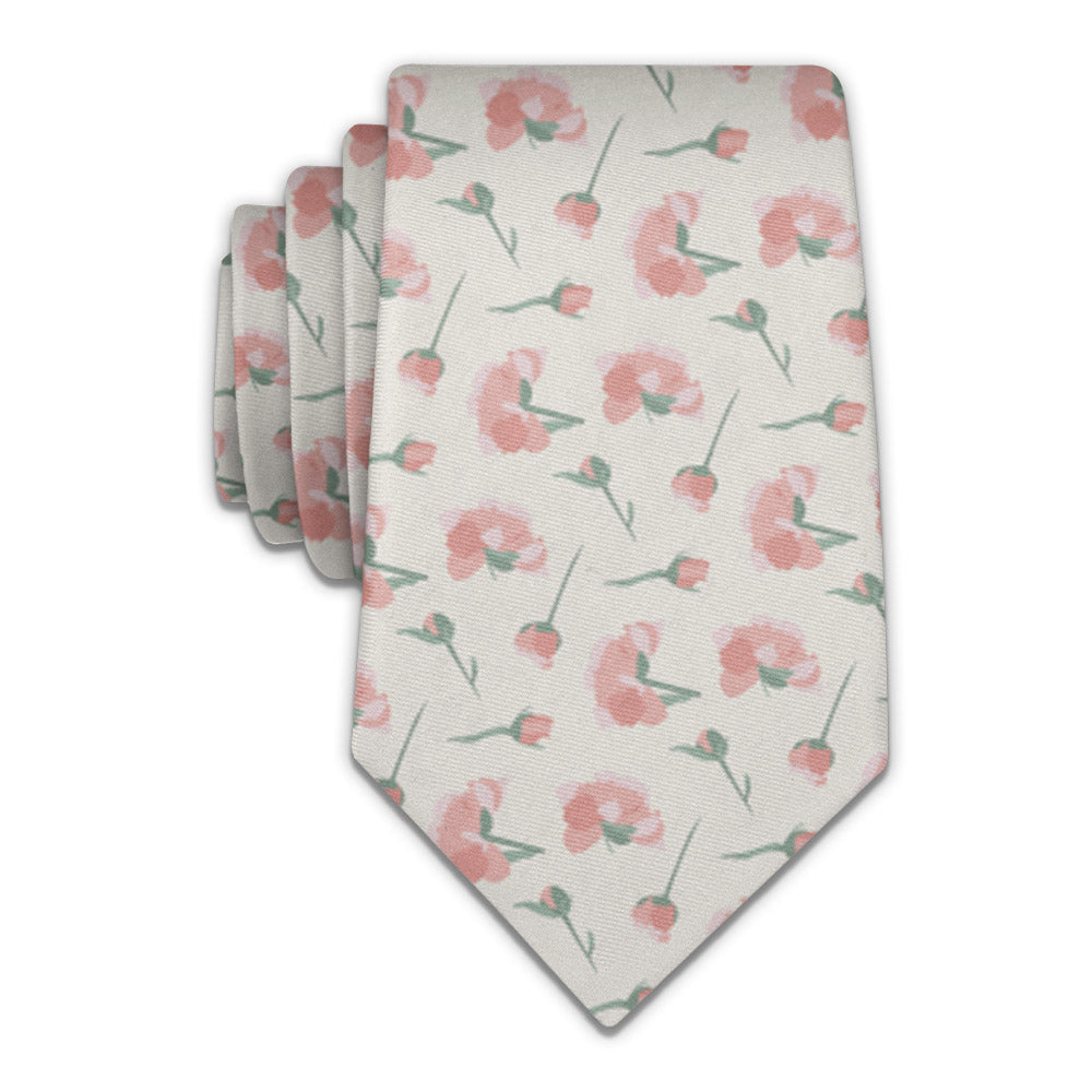 Peonies Floral Necktie -  -  - Knotty Tie Co.