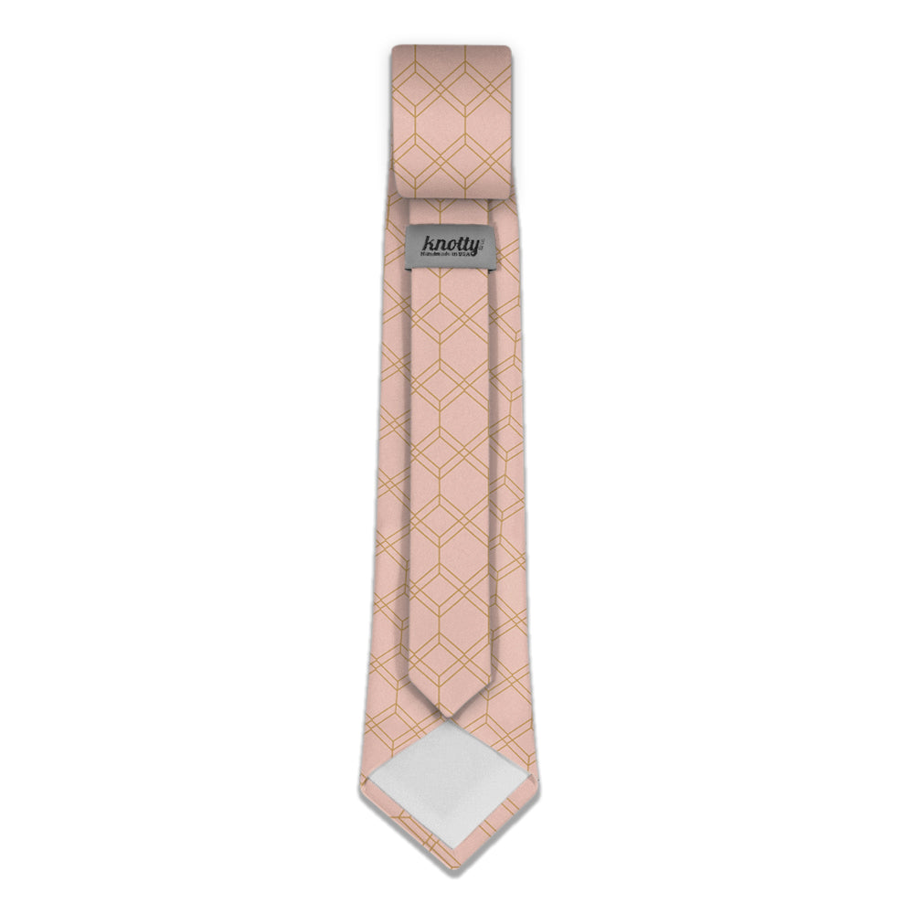 Arcadia Geometric Necktie -  -  - Knotty Tie Co.
